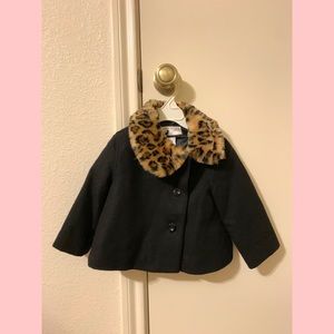 Janie and Jack Faux Fur Coat
